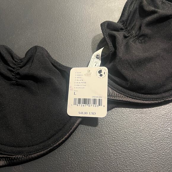 NWT Free People Black Heartthrob Underwire Bra - L - Picture 8 of 13